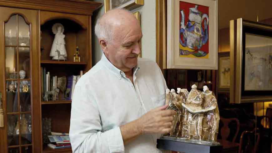 José Vicente Marco Giner. Antonio Oteiza fue mi maestro y mi padre artístico