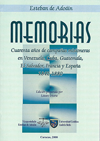 Esteban de Adoáin. Memorias.